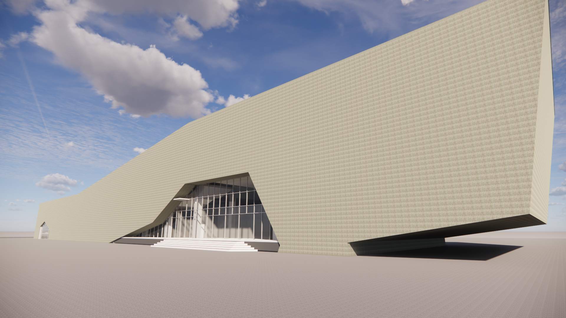 Revit 建模效果图一