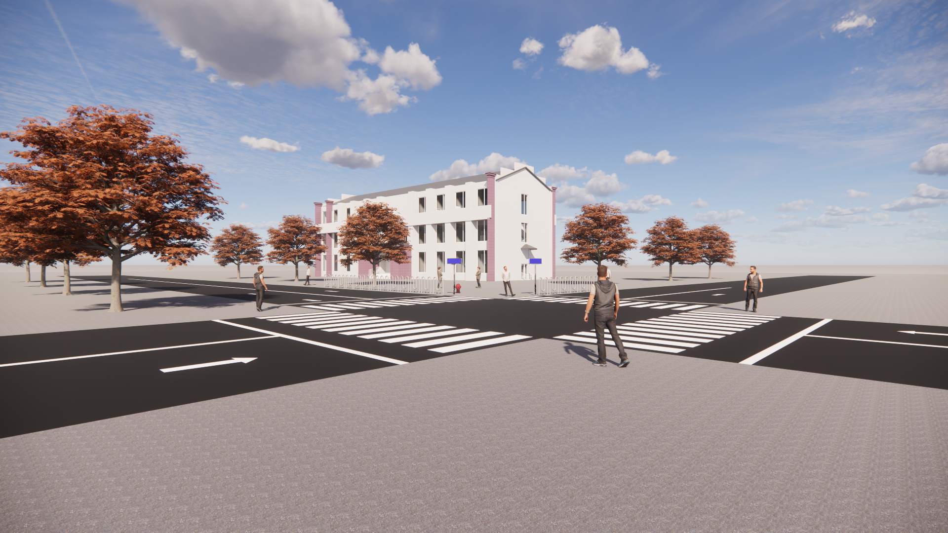 Revit 建模效果图三